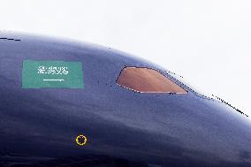 Riyadh Air Debuts Livery At Paris Air Show
