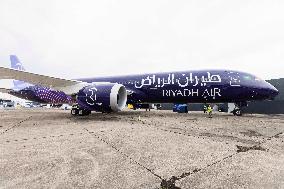 Riyadh Air Debuts Livery At Paris Air Show