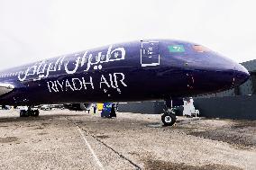 Riyadh Air Debuts Livery At Paris Air Show