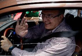 Marcelo Ebrard, Mexico's Former Foreign Minister, Begins Campaigning As A Pre-candidate For The Mexican Presidency