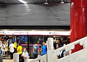 Yonghegong Lama Temple Station in Beijing