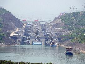 The Three Gorges Ship Lock