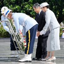 Japanese emperor, empress in Indonesia