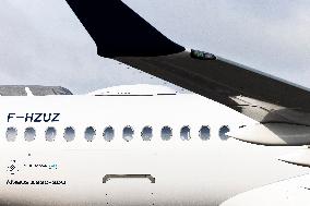 Airbus A220 At Paris Air Show