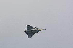 President Macron At Paris Air Show - Le Bourget