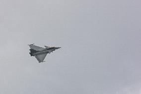 President Macron At Paris Air Show - Le Bourget