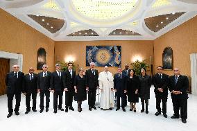 Pope Francis Receives President of Cuba - Vatican