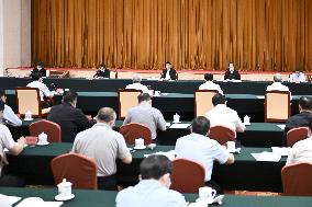 CHINA-BEIJING-WANG HUNING-CONSULTATION MEETING (CN)