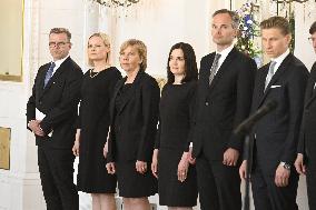 Government of Finland's complimentary visit to the Presidential Palace