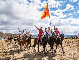 CHINA-TIBET-XIGAZE-HORSE RACING (CN)