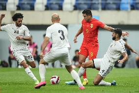 (SP)CHINA-DALIAN-FOOTBALL-INTERNATIONAL FRIENDLY-CHINA VS PALESTINE(CN)