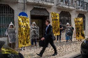 Protest Action Against European Central Banks