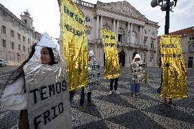 Protest Action Against European Central Banks