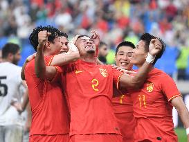 (SP)CHINA-DALIAN-FOOTBALL-INTERNATIONAL FRIENDLY-CHINA VS PALESTINE(CN)