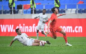 (SP)CHINA-DALIAN-FOOTBALL-INTERNATIONAL FRIENDLY-CHINA VS PALESTINE(CN)