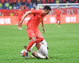 (SP)CHINA-DALIAN-FOOTBALL-INTERNATIONAL FRIENDLY-CHINA VS PALESTINE(CN)