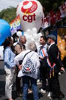 Hospital Inter-Union Rally - Paris
