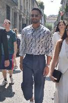 MFW - Giorgio Armani Arrivals