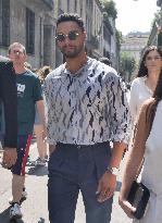 MFW - Giorgio Armani Arrivals