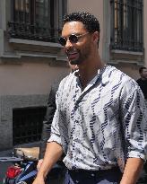 MFW - Giorgio Armani Arrivals