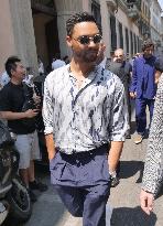 MFW - Giorgio Armani Arrivals