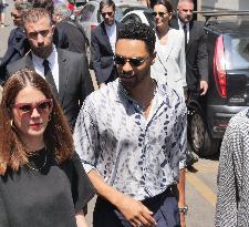 MFW - Giorgio Armani Arrivals