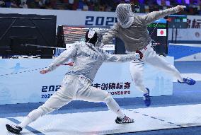 #(SP)JIANGSU-WUXI-ASIAN CHAMPIONSHIPS-MEN'S TEAM  SABRE