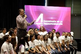 Marcelo Ebrard Starts A Campaign With A Meeting With Young People In Mexico