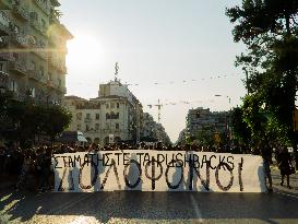 Protests Following Migrant Boat Capsize