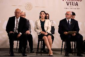 President Of Mexico Lopez Obrador  Daily Press Conference