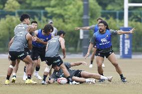 Rugby: Japan train ahead of World Cup