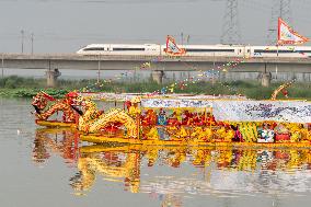 Chinese Celebrate Dragon Boat Festival