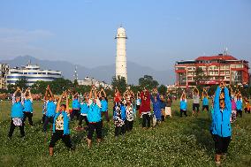 International Yoga Day In Nepal