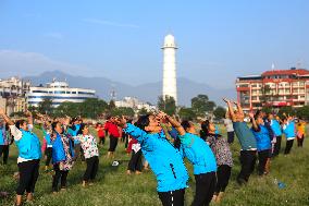 International Yoga Day In Nepal