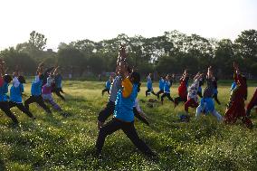 International Yoga Day In Nepal