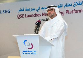 Qatar Stock Exchange Launching Ceremony Of (QSE) New Trading Platform