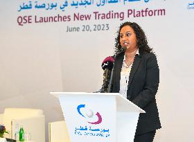 Qatar Stock Exchange Launching Ceremony Of (QSE) New Trading Platform