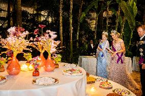 Dutch Royal At State Banquet - Brussels
