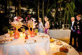Dutch Royal At State Banquet - Brussels