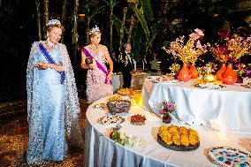 Dutch Royal At State Banquet - Brussels