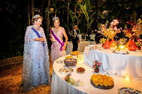 Dutch Royal At State Banquet - Brussels