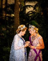 Dutch Royal At State Banquet - Brussels