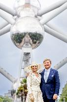 Dutch Royals State Visit - Brussels