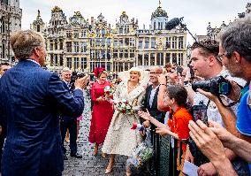 Dutch Royals State Visit - Brussels