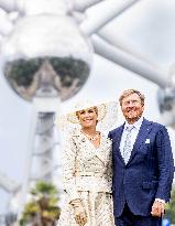 Dutch Royals State Visit - Brussels