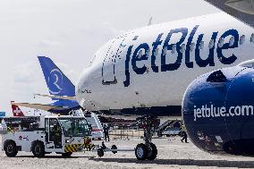 Airbus Fleet At Paris Air Show