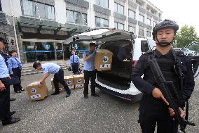 Centralized Destruction of Drugs In Lianyungang