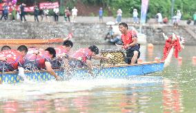 Chinese Celebrate Dragon Boat Festival