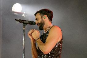 Marco Mengoni In Concert At The Euganeo Stadium In Padua