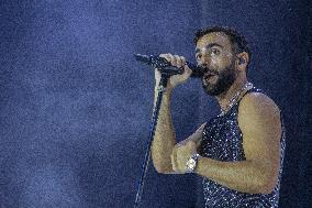 Marco Mengoni In Concert At The Euganeo Stadium In Padua